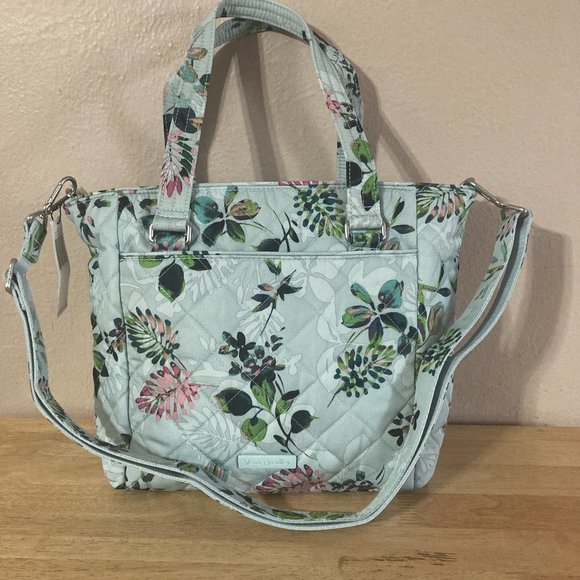 Vera Bradley Handbags - Vera Bradley Multi-Strap Shoulder Bag Seawater Blooms NWT